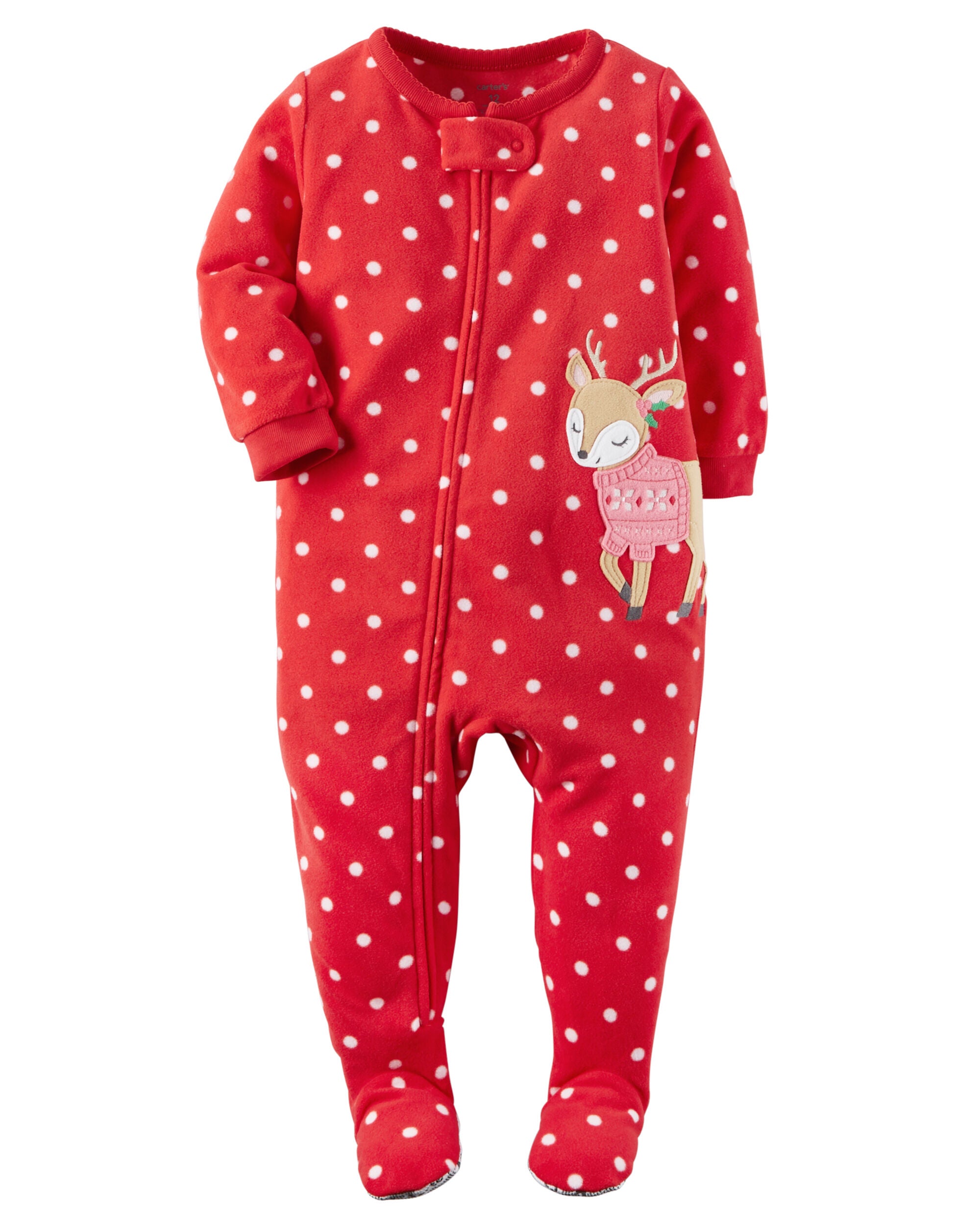 1Piece Fleece Christmas PJs
