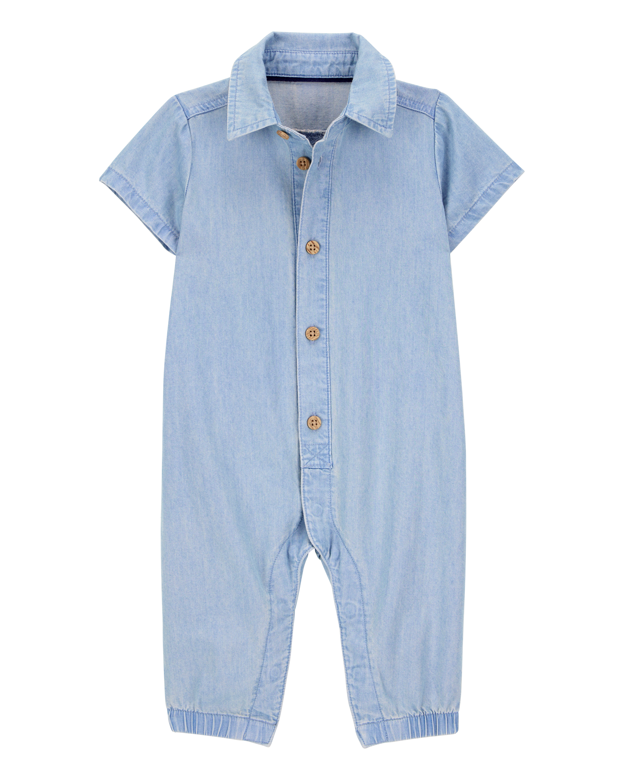 Baby Chambray Jumpsuit