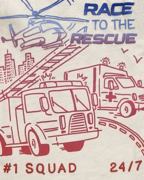  Product image 5 of Baby Firefighter Rescue Graphic Tee