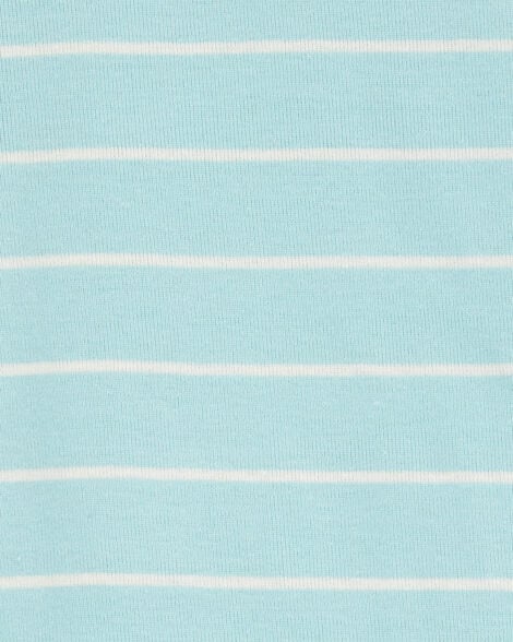 Toddler Shark Print Snug Fit Cotton 4-Piece Pajamas