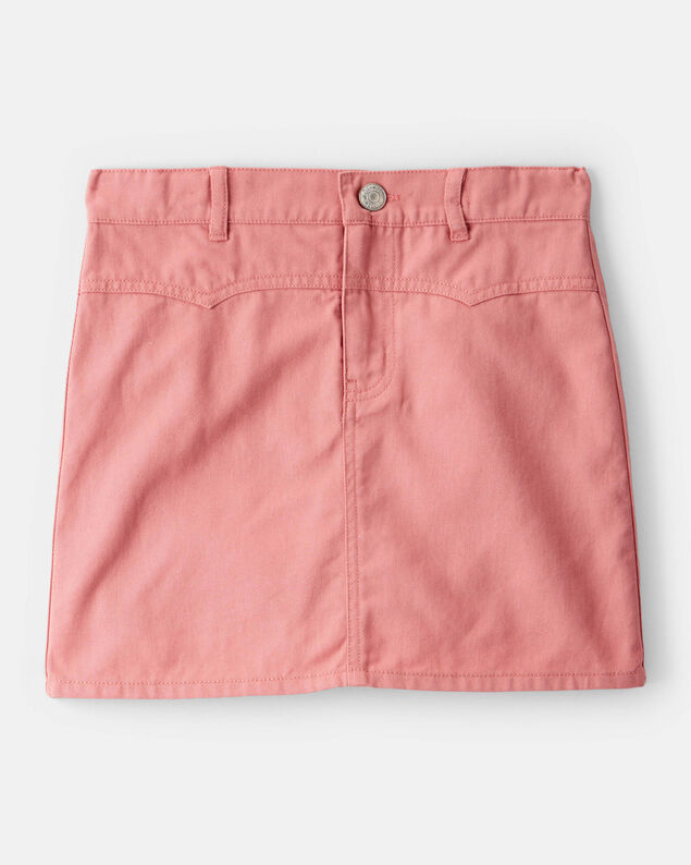 Product image 1 of Girls Cotton Skirt - Coral