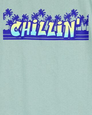 Product image 2 of Kid Chillin' Short-Sleeve Graphic Tee - Green