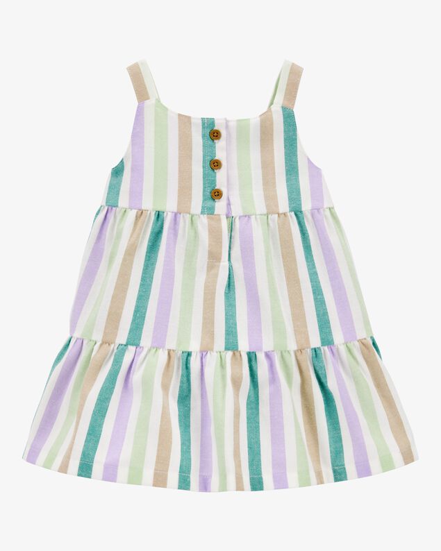 Product image 1 of Tiered Striped Dress
