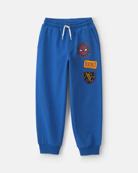 boys ©marvel spiderman pants - blue