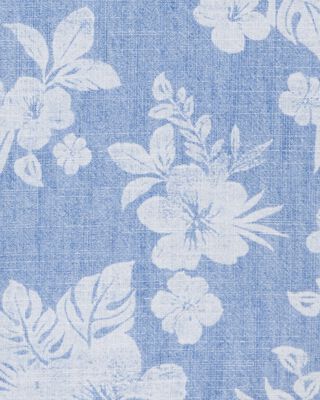 Product image 2 of Kid Tropical Print Button-Front Shirt - Blue