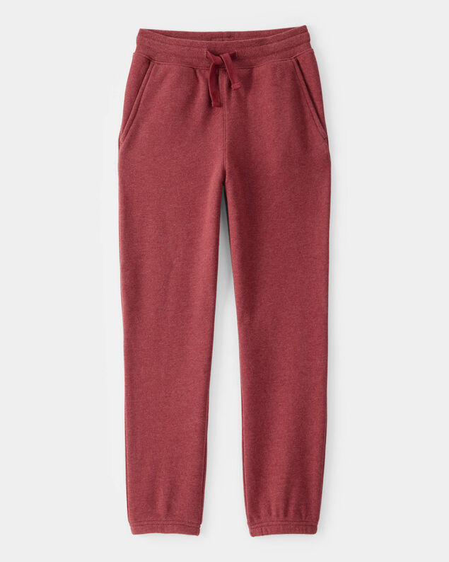 Product image 1 of Boys DayDream Fleece Drawstring Joggers - Red