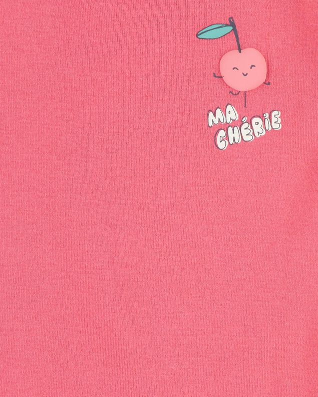 Product image 2 of Toddler 4-Piece Cherry Cotton Pajamas