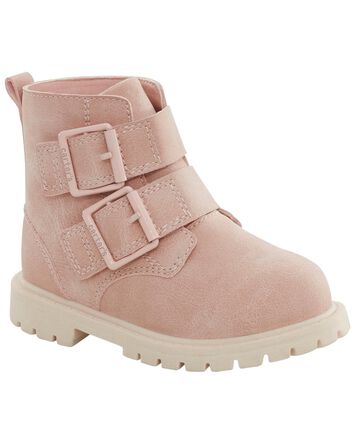 Toddler Buckle Boots