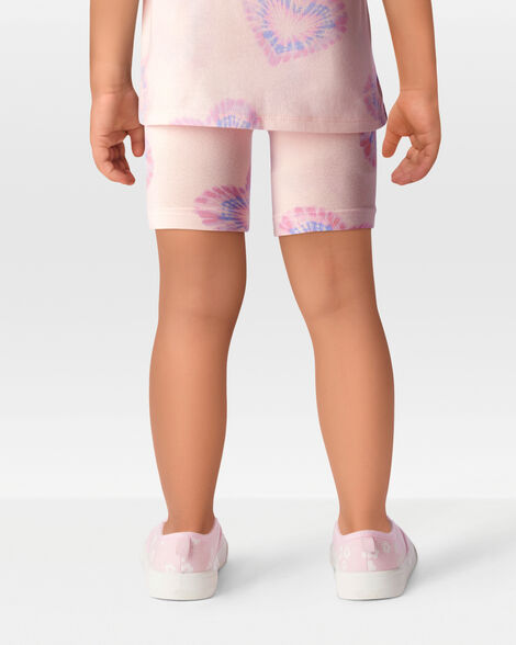  Product image 3 of Toddler Heart Bike Shorts - Pink