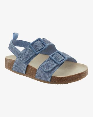 Product image 1 of Toddler Denim Sandals - Blue