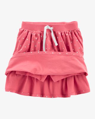 Product image 2 of Kid Polka Dot Jersey Skort