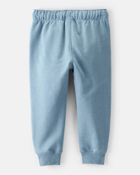 Toddler Boy DayDream Fleece Cotton Jogger - Brown