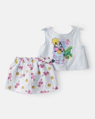 Product image 1 of Baby 2-Piece Bluey Tank Top & Short Set