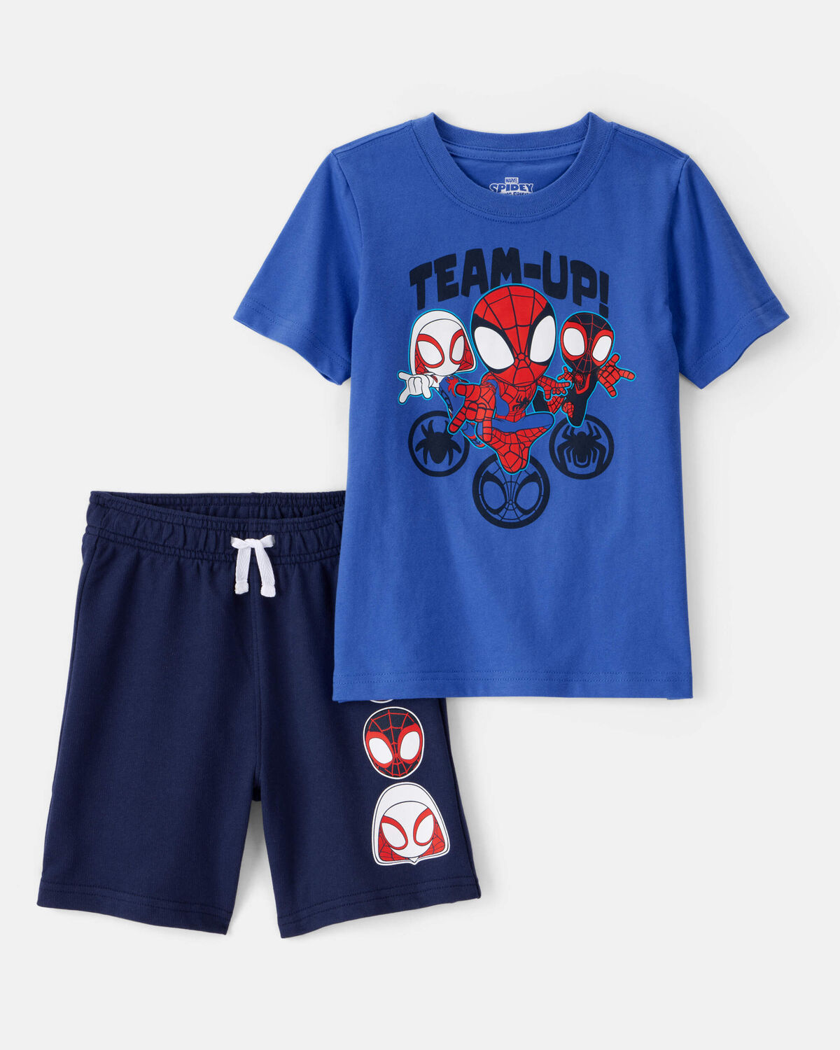 Carter's Toddler Boy 2-Piece Kite Top & Short Set - Tan/Blue main image 0