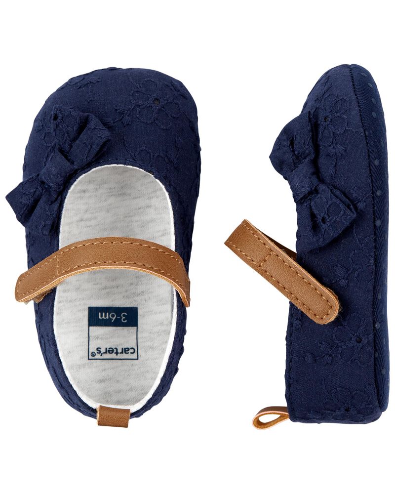 Baby Blue Carter S Mary Jane Baby Shoes Carters Com