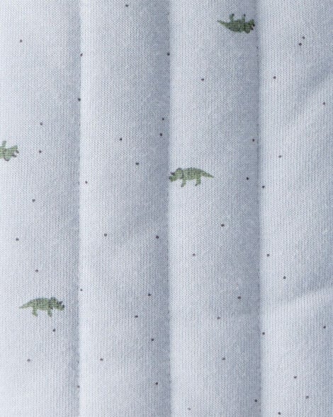 Product image 3 of Baby Boy Dinosaur Quilted Cardigan - Blue
