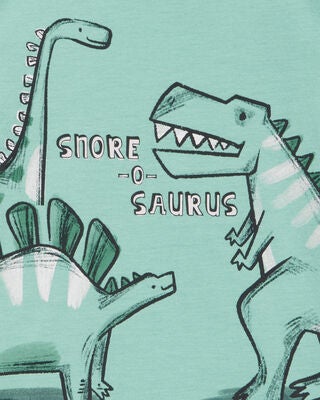 Product image 2 of Toddler Dinosaur Print Loose Fit 2-Piece Pajamas