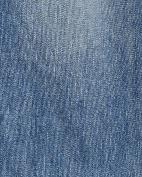  Product image 4 of Kid Drawstring Pull-On Jeans  - Blue