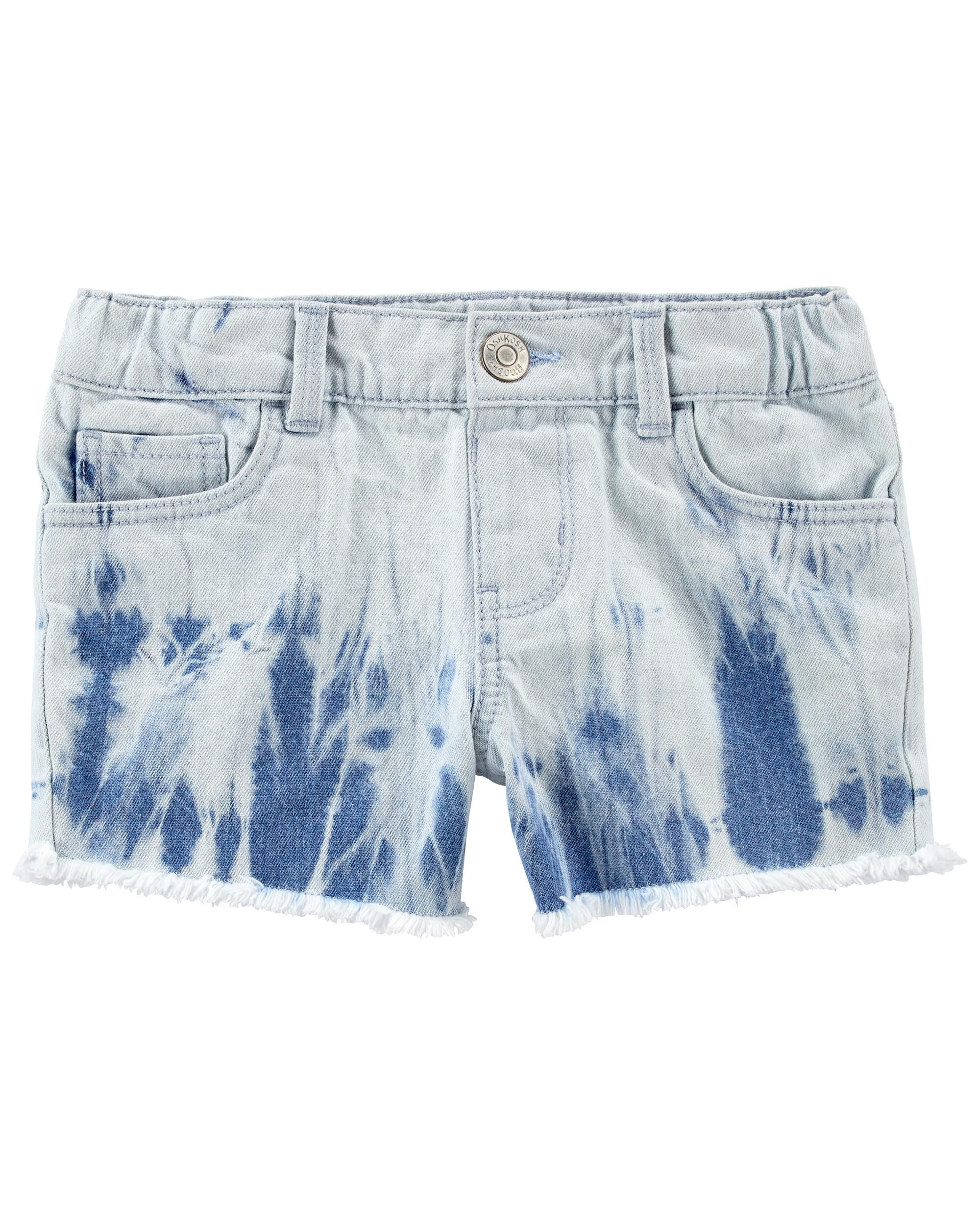 Купить Carter's Tie-Dyed Denim Shorts 
