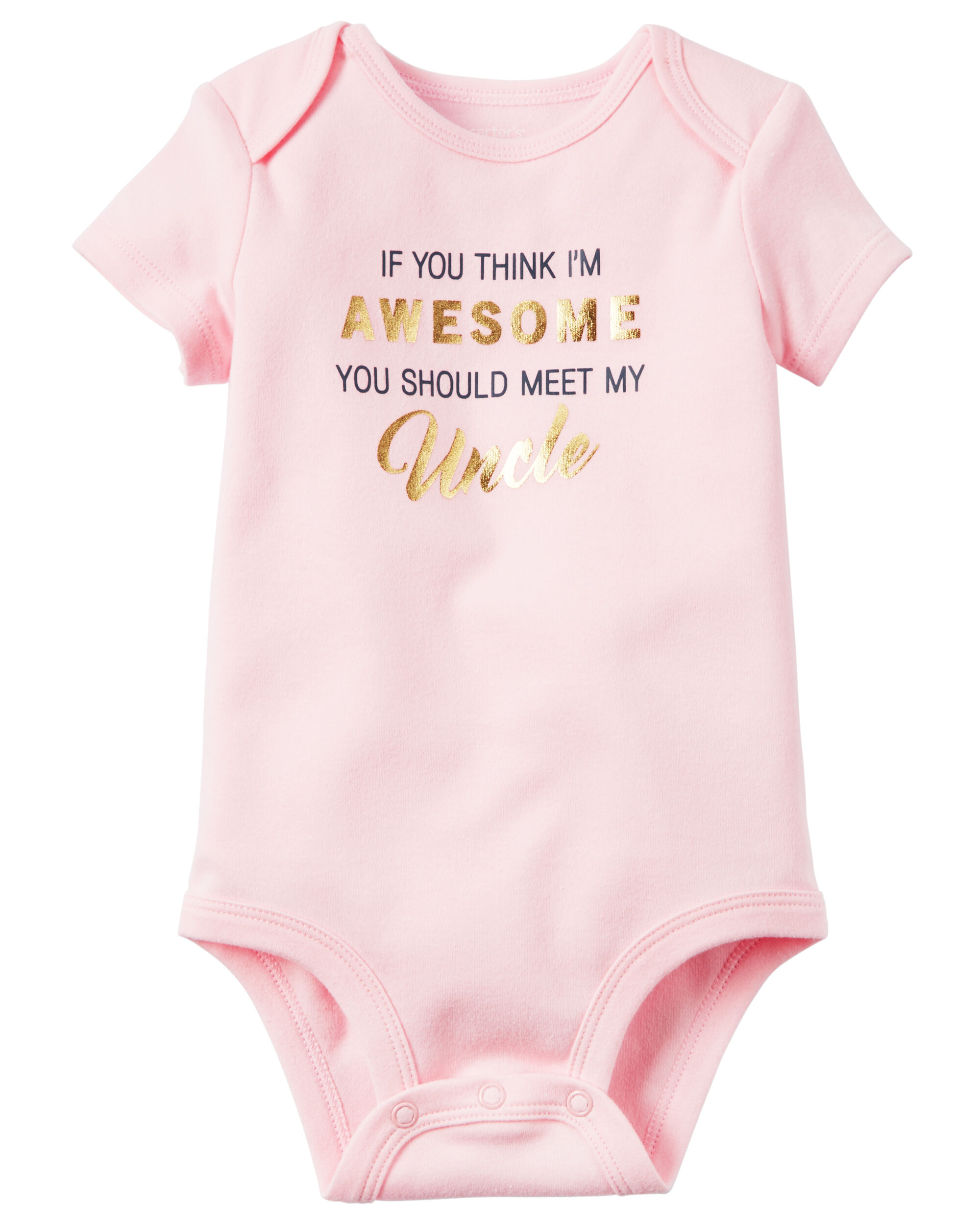 carter's uncle onesie