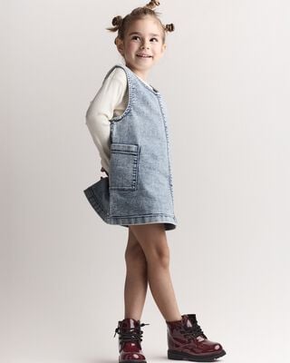 Toddler Girl Organic Cotton Corduroy Skirt