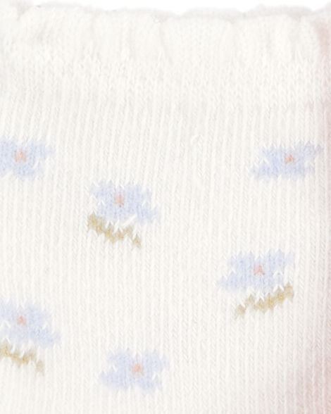 Product image 3 of Baby Girl 6-Pack Floral Ruffle Booties