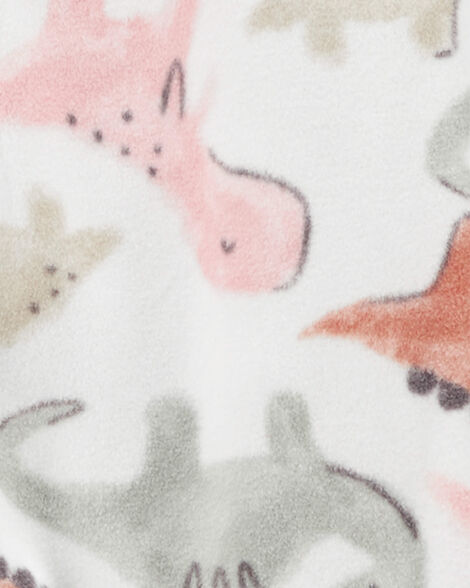  Product image 3 of Toddler 1-Piece Dinosaur Fleece Footie Pajamas