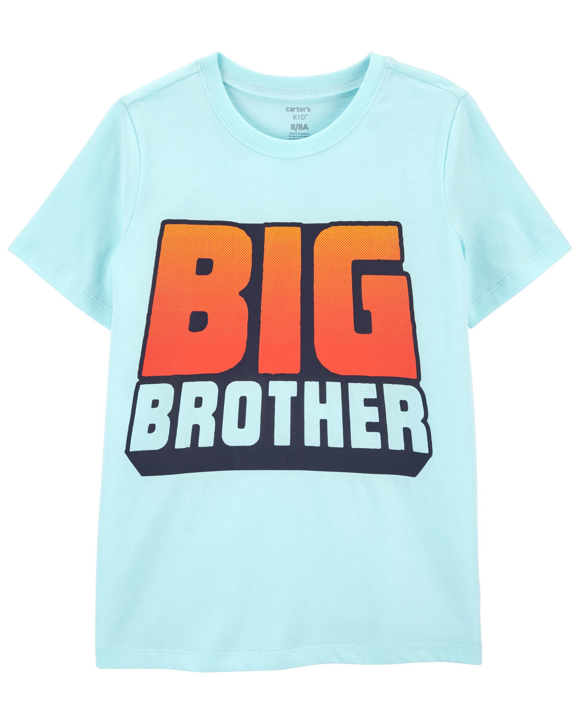 Kid Blue Big Brother Jersey Tee 
