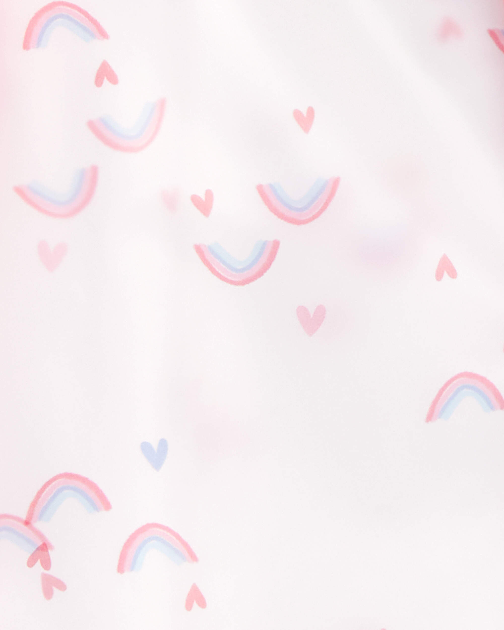 Toddler Rainbow Translucent Rain Jacket - Pink