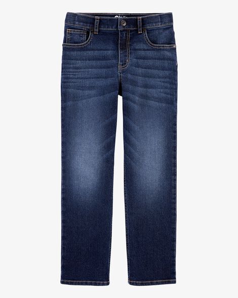  Product image 1 of Kid Dark Wash Husky-Fit Classic Jeans