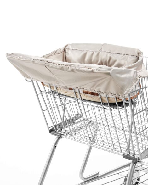Take Cover Shopping Cart & Baby High Chair Cover - Oat