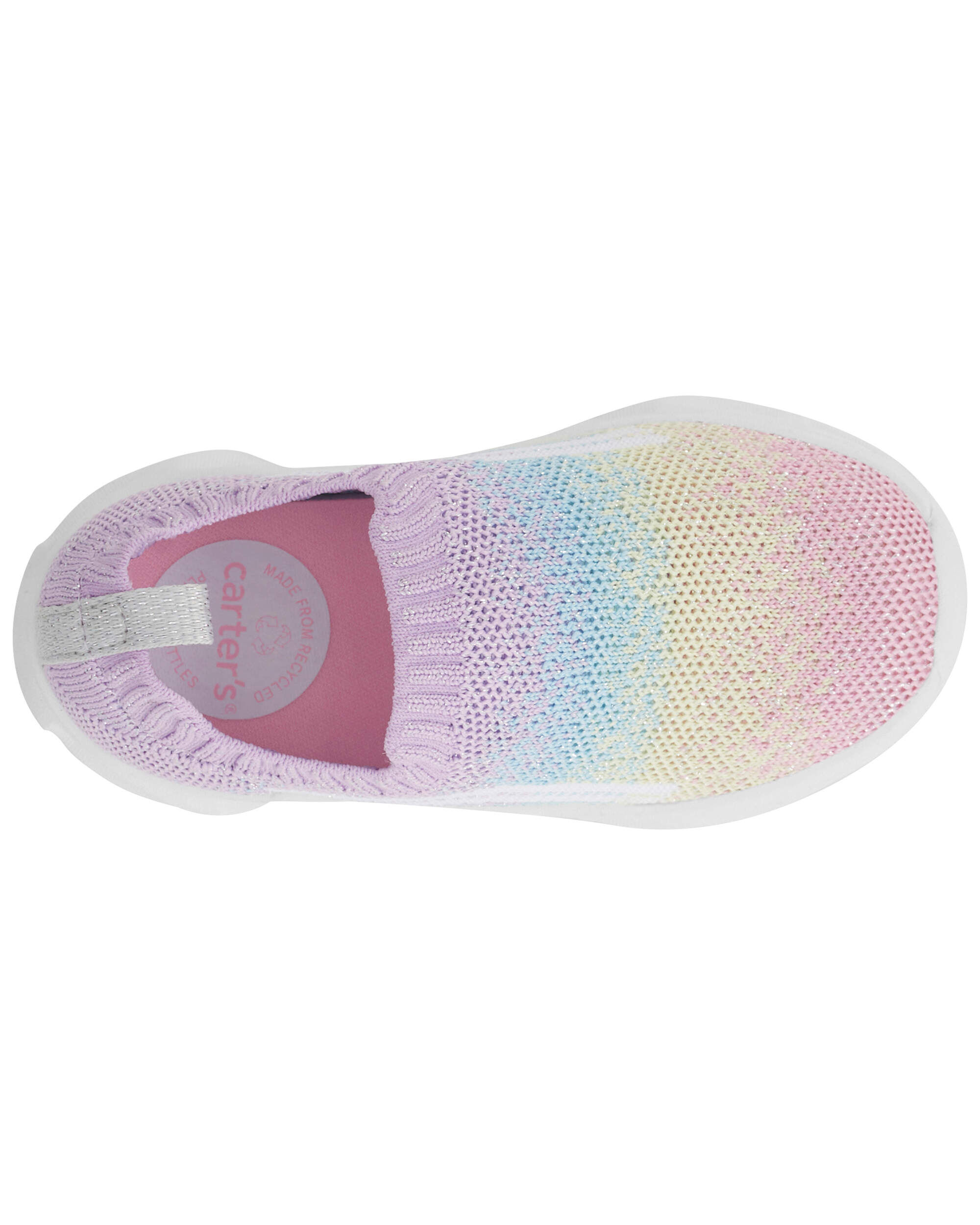 Toddler Light-Up Recycled Knit Slip-On Shoes - Carter's