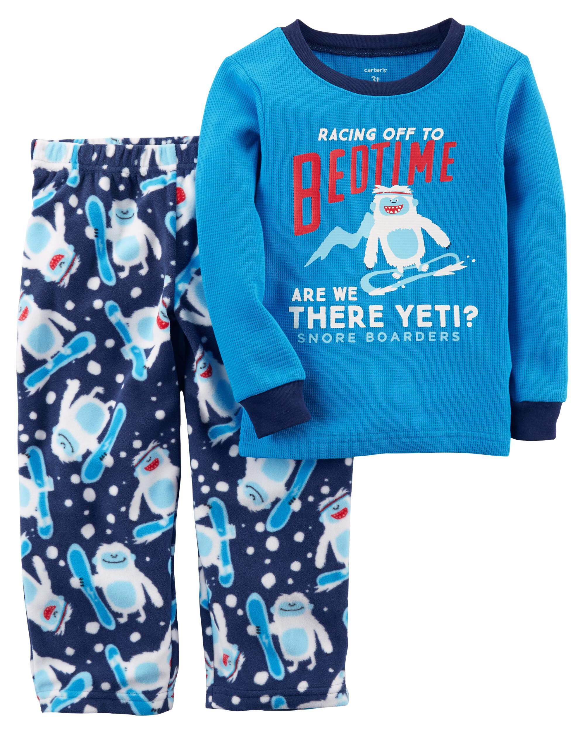 carters fleece pajamas 6 months