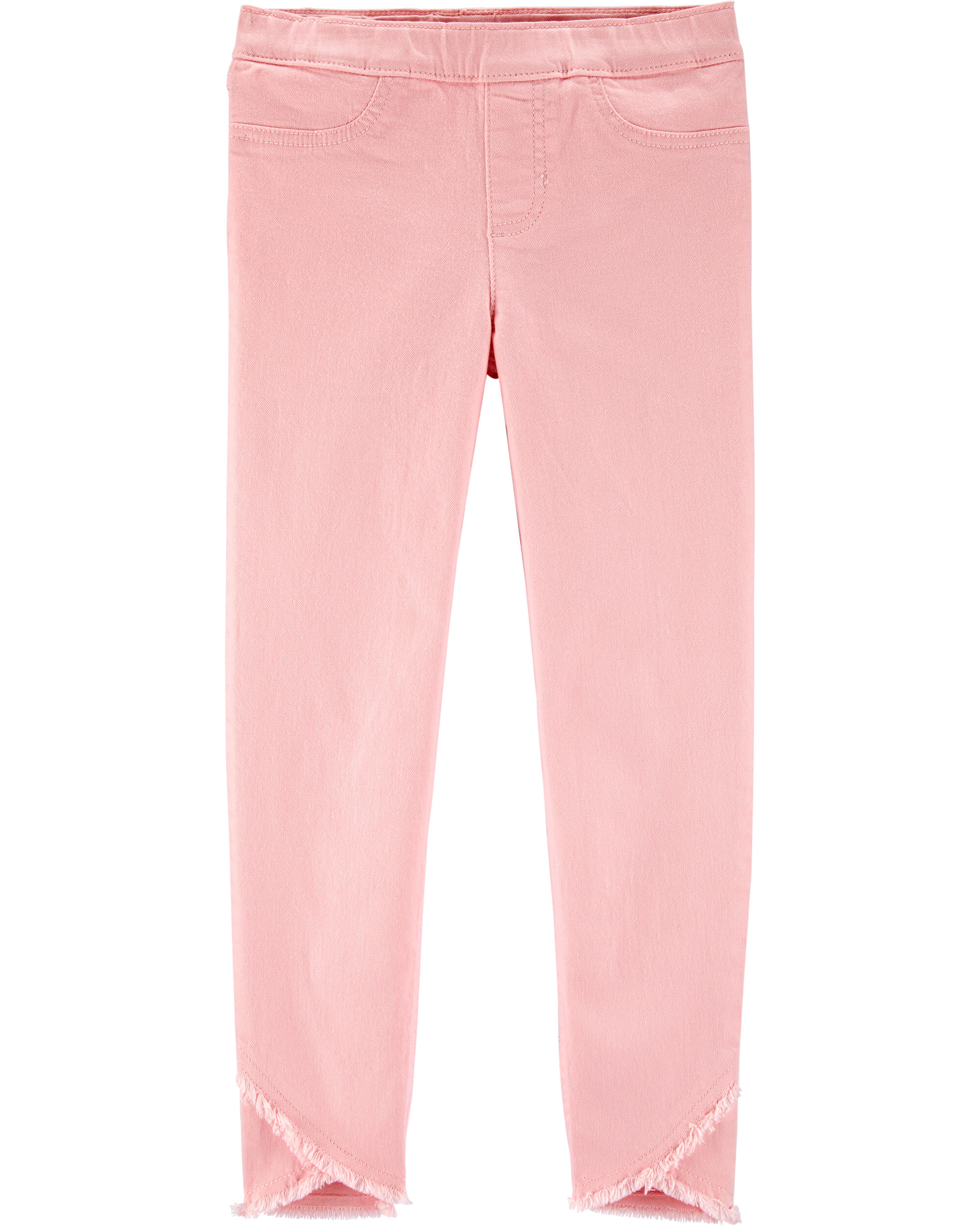 *CLEARANCE* Pull-On Frayed Jeggings