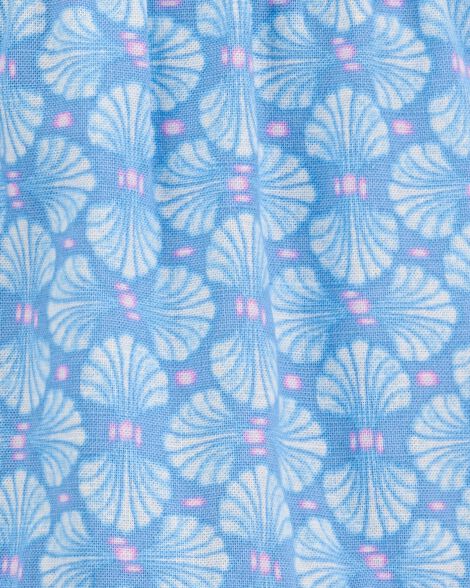 Product image 2 of Toddler Tropical Print Button-Down Romper - Blue