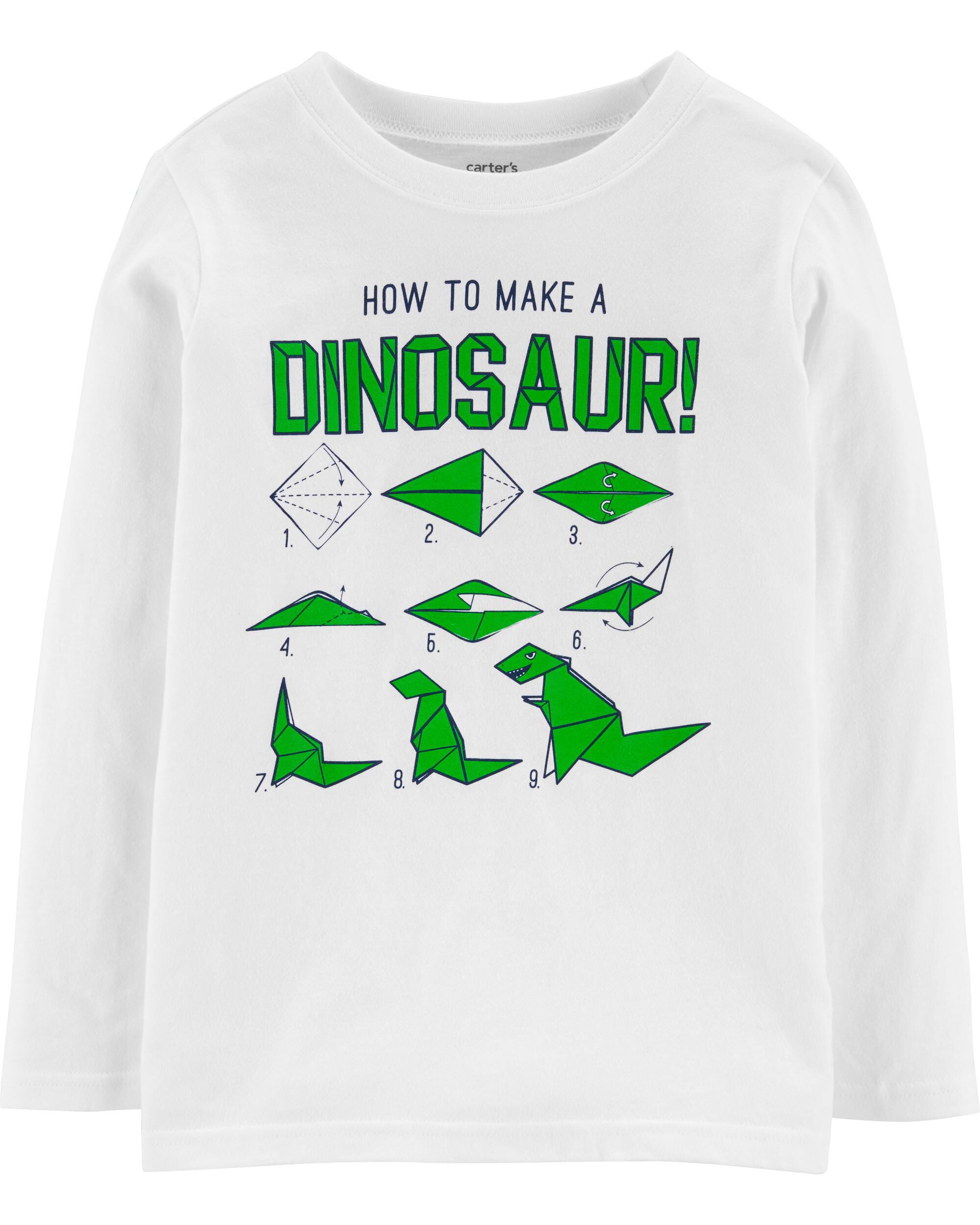 carters dinosaur shirt