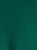Adult Snowman Fair Isle Cotton Long-Sleeve Snug Fit 2-Piece Pajamas - Green/White