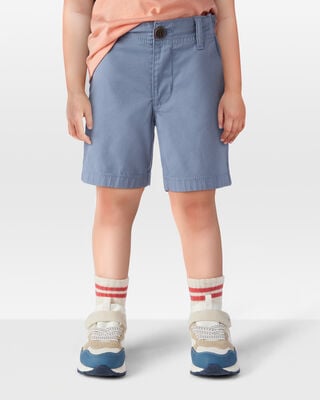 Product image 2 of Toddler Flat-Front Shorts - Blue