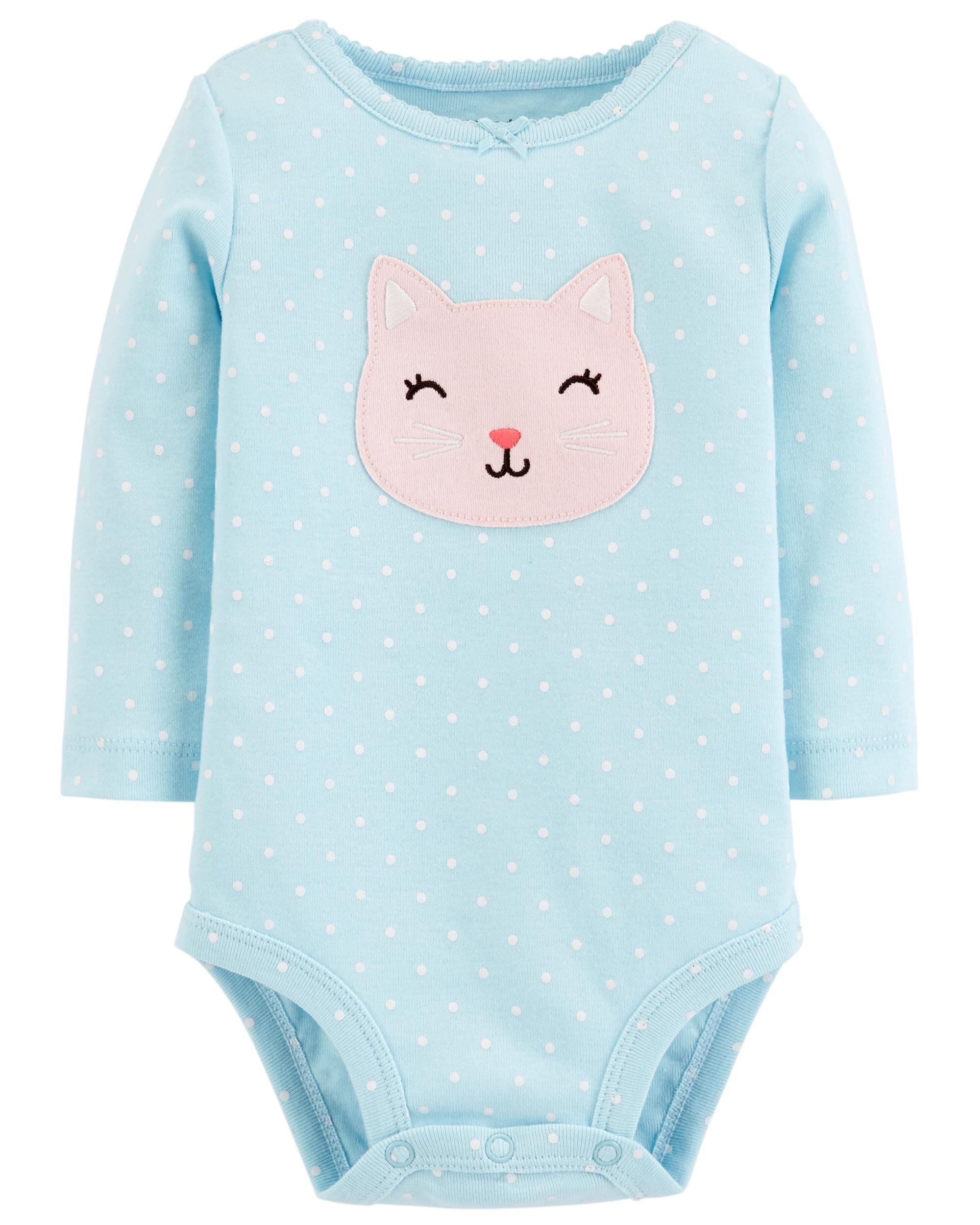 carters mitten cuff onesie
