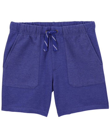 Kid Pull-On Reverse Pockets French Terry Shorts
