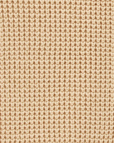  Product image 2 of Baby Short-Sleeve Button-Front Sweater - Tan