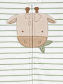 Multi - Baby Giraffe 2-Way Zip Fleece Sleep Bag, Selected