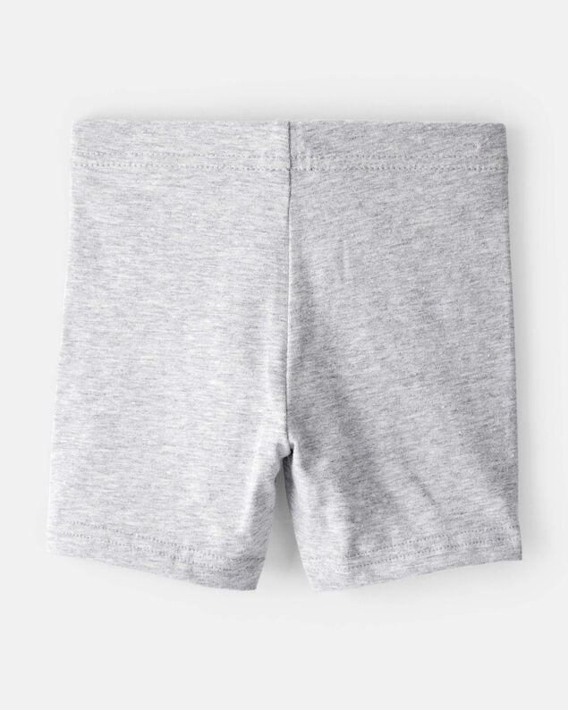 Product image 2 of Toddler Girl 2-Pack Tumbling Shorts - Grey/Navy