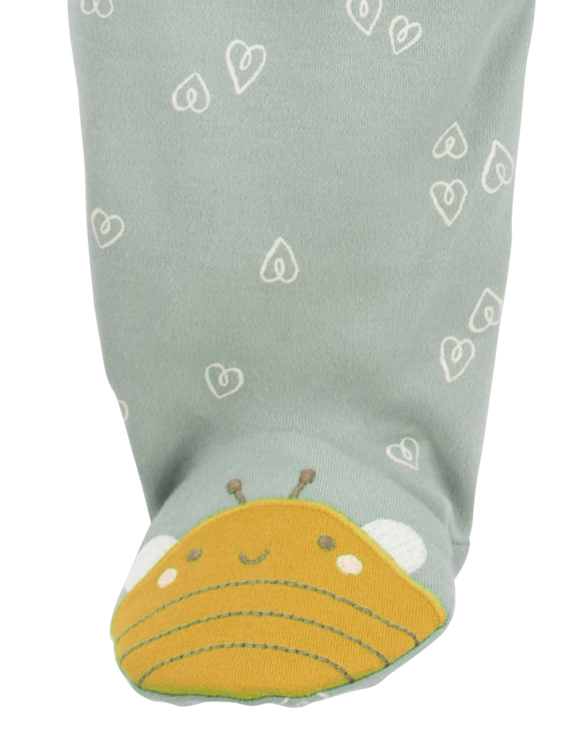 Baby 2-Pack Floral Print 2-Way Zip Cotton Sleep & Plays