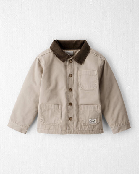 Toddler Organic Cotton Twill Barn Jacket