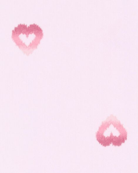  Product image 4 of Baby 1-Piece Heart-PrintLong-Sleeve Rashguard Swimsuit - Pink