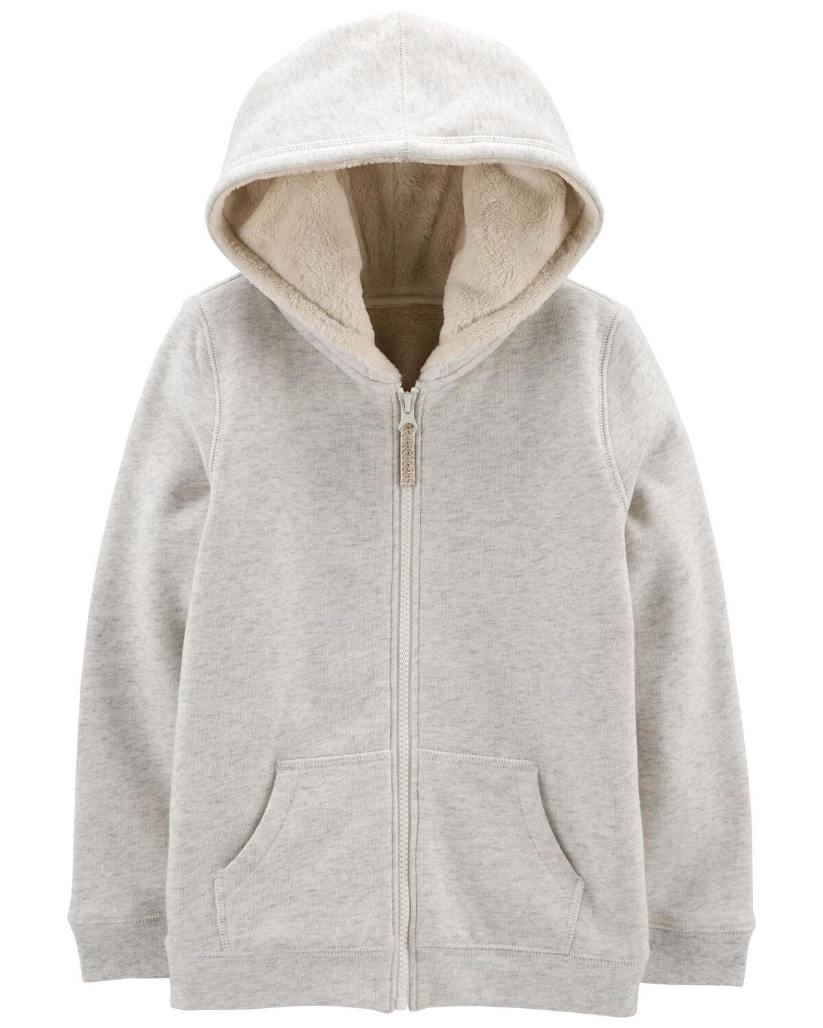 KIDS FLEECE ZIP HOODIE WITH EARS 4-10 WE ALWAYS HAVE ALEXANDRIA