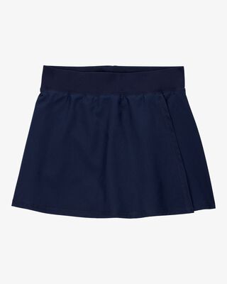 Product image 1 of Kid Poplin Stretch Uniform Skort - Navy
