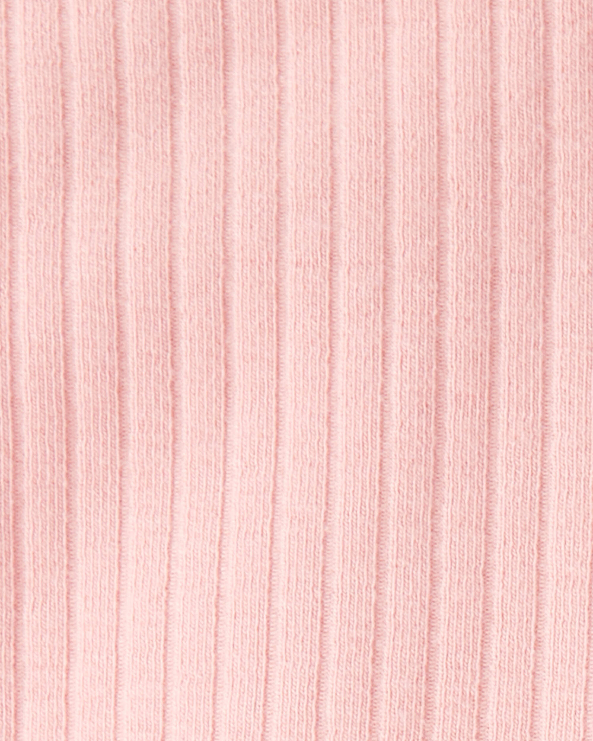 Toddler Girl Cotton Flare Leggings - Pink