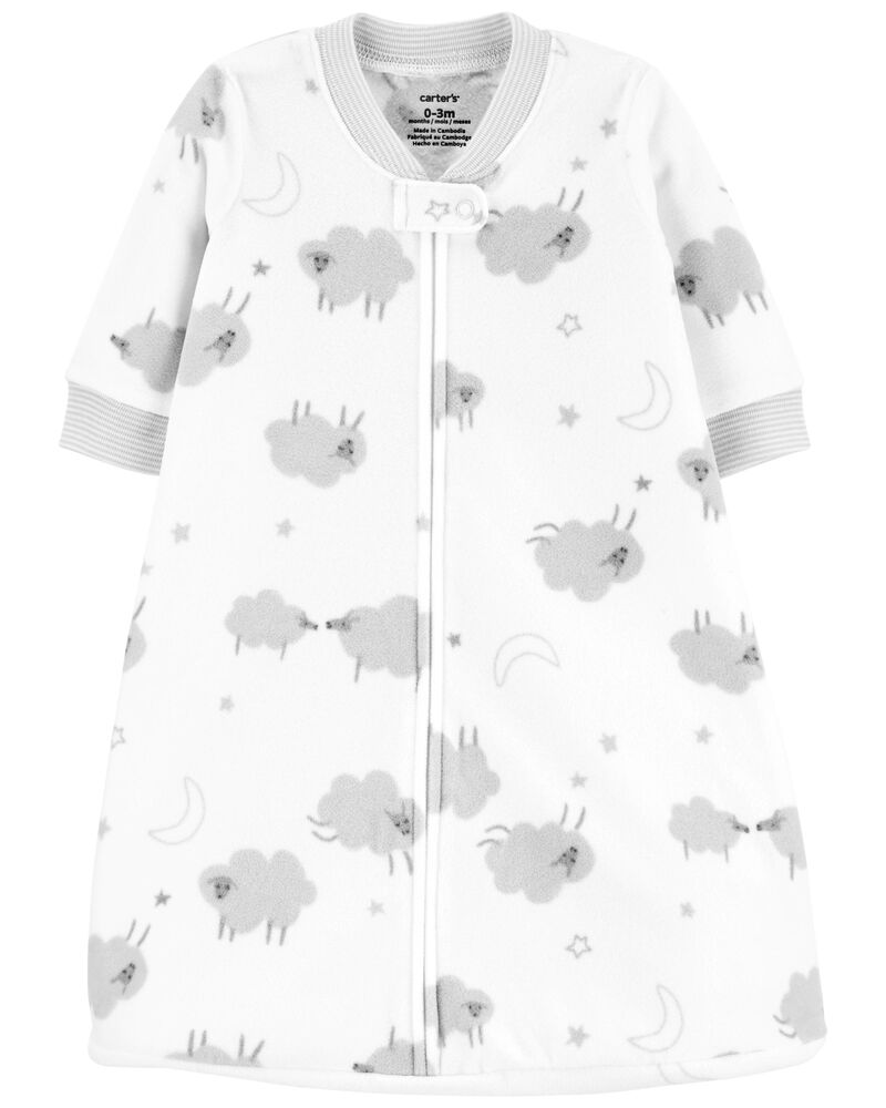 Baby White Sheep Fleece Sleep Bag Carters Com